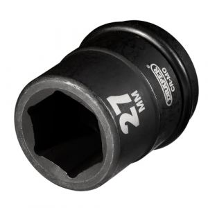 Draper Tools Expert Hi-Torq 28719 Douille &agrave; choc 6 pans Carr&eacute; 3/4" 27 mm Bleu