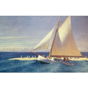 Image de Puzzle Michèle Wilson Puzzle d'art en bois Michèle Wilson - Hopper: Le bateau à voiles 350 pièces