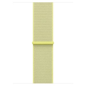 Apple Bracelet 42 mm Boucle Sport jaune fluo