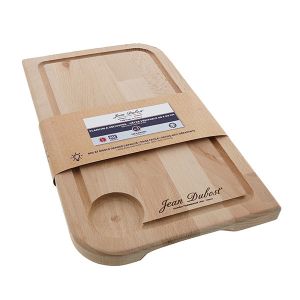 Jean Dubost Planche à découper en bois de hêtre huilé 39 x 23 cm