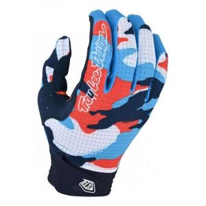 Troy Lee Designs Gants cross enfant Air Formula camo navy/orange- YM