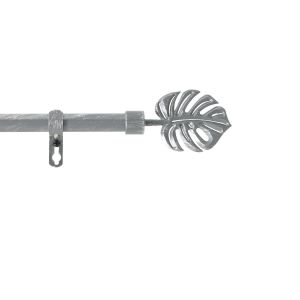 Kit de tringle Feuille tropicale gris