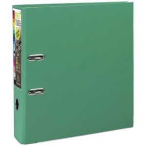 Exacompta Réf. 53343E - Carton de 10 classeurs à levier A4 MAXI Prem'Touch - Dos 80 mm - Mécanique 80 mm - Dimensions extérieures : 32 x 30 x 8 cm - Format à classer A4 Maxi - Coloris : Vert