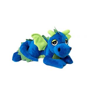 Habibi Plush Peluche Dragon bouillotte chaude - (Bleu)