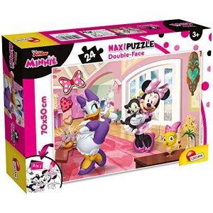 Lisciani Giochi Divertiti a realizzare questo coloratissimo puzzle di Minnie con grandi tessere facili da maneggiare!i Il puzzle è double - face: ol