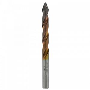 Tivoly Foret métaux hss taillé meulé tsp queue à 3 méplats, affûtage Smart Point, revêtu Fusio, diamètre 4 mm