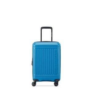 Valise cabine rigide Lutece Extensible 55 cm Bleu Paon