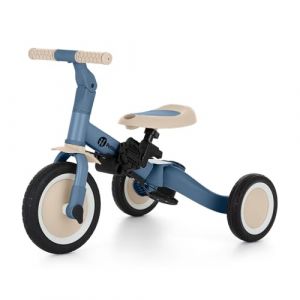 PETITE&MARS Tricycle Enfant Multifonctionnel 5en1 Turbo Ocean Blue