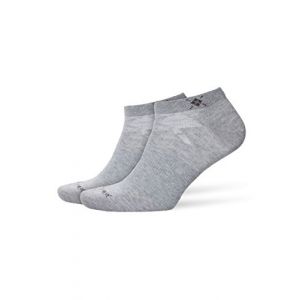 Image de Burlington Chaussettes Pack de 2 paires de socquettes discrètes en coton Gris - Taille 42 / 46