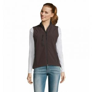 Sol's Softshell femme sans manches rallye women Taille:XL - Marron Chocolat Fonc&eacute;