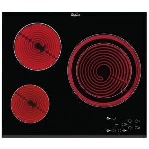 Whirlpool Plaque Vitrocéramique 3 Zones 60cm AKT 807/BF
