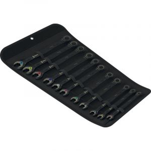 Image de Wera 6000 Joker Black Edition 11 Set 1 Jeu de clés mixtes à cliquet, 11 pièces