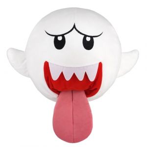 Nintendo Peluche - Super Mario - Grand Boo 27cm - Licence Officielle - Douceur et Qualité