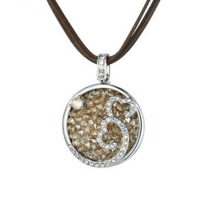 Image de Blue Pearls Cry E751 J - Collier coeurs et Cristal Swarovski Elements