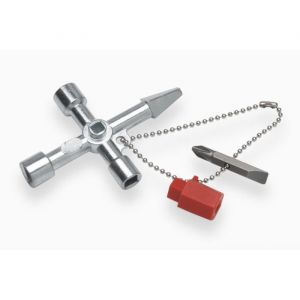 Meister Cl&eacute; pour armoire &eacute;lectrique, Dimensions : 90 x 72 mm - HESSE