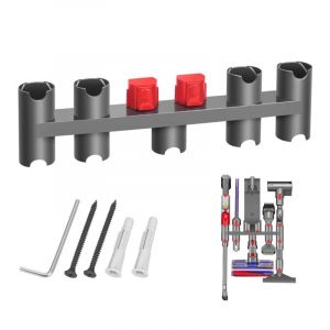Support de rangement sans per&ccedil;age pour embouts de brosse d'aspiration Dyson V7V8V10V11