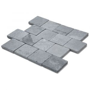 Pav&eacute; Pierre Bleue du Vietnam 15x15 cm Ep.2 (au m&sup2;)