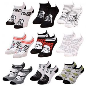 Chaussettes Pack Gar&ccedil;on Star Wars Pack De 9 Paires Sneaker Surprise