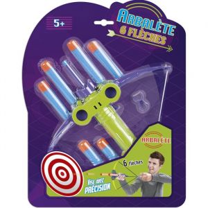 WDK Partner Jeux d'action arbal&egrave;te 6 fl&egrave;ches