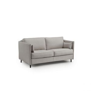 Canapé convertible express Gris Clair 3 places ELISA