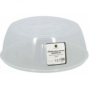 Menastyl Cloche micro ondes en plastique 26x9cm