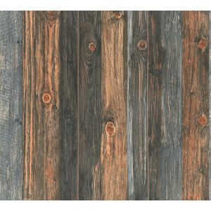Papier peint style country 908612 GU papier peint intissé lisse au style country mat brun gris 5,33 m2 Profhome