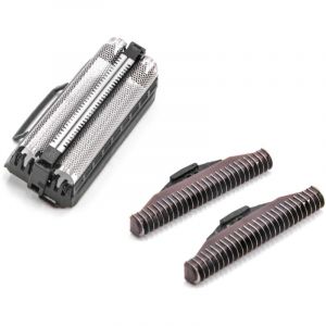 Vhbw Combi-pack 1x lame de rasoir double avec cadre, 2x bloc-couteaux pour rasoir Remington RS6963, RS7403, RS7830, RS7832, RS7866,