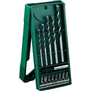 Image de Bosch 2607017161 - Coffret forets 14 pcs pour mini perceuse X-Line Multi-Construction