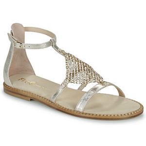 Sandales Fru.it 9184-100-CUOIO-NATURALE-PARK-IVORY Doré - Taille 37,38,39,40