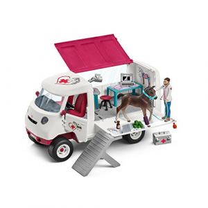 Schleich 42370 - Vétérinaire mobile avec poulain Hanovrien