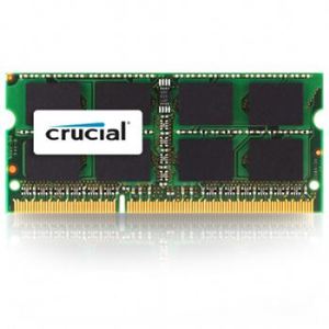 Crucial CT2G3S1339MCEU - Barrette mémoire 2 Go DDR3 1333 MHz SoDimm 204 broches pour Mac
