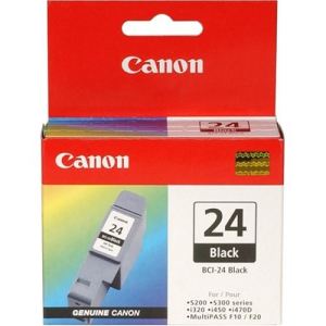 Canon BCI-24 BK Twin pack - Pack de 2 cartouches d'encre noire