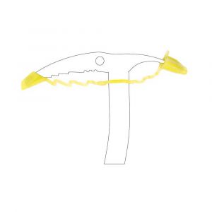 Image de Grivel Axe Guard jaune