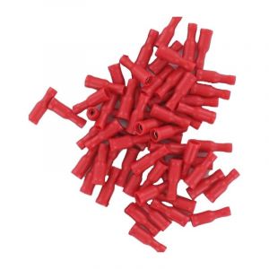 1tek origine Lot de 100 cosse &eacute;lectrique pr&eacute;-isol&eacute;e femelle pour section fil P2R