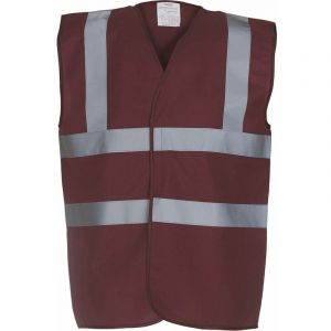 Yoko Gilet haute visibilité Marron XL