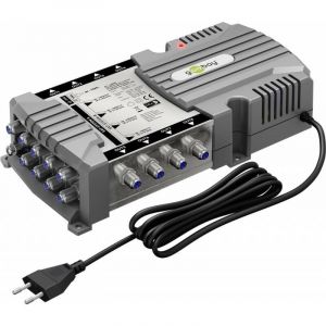 Goobay Satellite multi-switch 9 entrées/8 sorties - distributeur pour un maximum de 8 participants de deux satellites