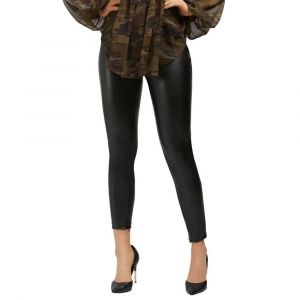 Guess Leggings taille haute en écocuir Noir - Taille 34