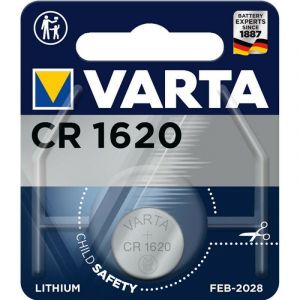 Varta Pile bouton au Bouton Lithium CR1620 3 V 1-Blister