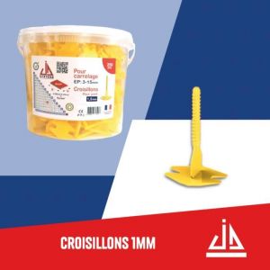 Image de Jd Systeme - Croisillons autonivelants 1 mm jd Système