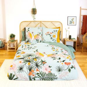 Linnea Parure de lit kusmi en coton bci adouci 260x240 cm