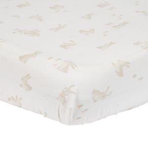 Little dutch Drap Housse Newborn Naturals Baby Bunny - 70-75 x 140-150 cm