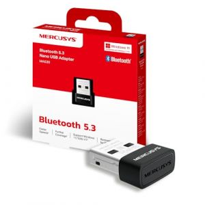 MERCUSYS MA530 TP-Link Adaptateur Bluetooth 5.3, Dongle Bluetooth 5.3, Cl&eacute; Bluetooth pour PC, Casque, Souris, Manette, Clavier, Imprimantes, Smartphone, Tablette, Compatible avec Windows 11/10/8.1/7