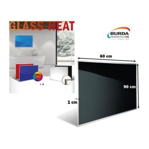 Burda Glass Heat (BHPGH6090500SW) - Chauffage mural électrique 500 Watts