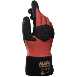 Gants de protection Titan 850 Taille 10, noir-orange (par 12)