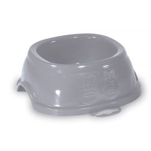 Stefanplast Ecuelle plastique antidérapante 1l n°3 gris pierre