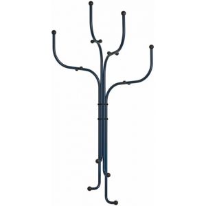 Image de Fritz hansen Portemanteau mural Coat Tree / Réédition 1971 - L 46 x H 104 cm bleu en métal