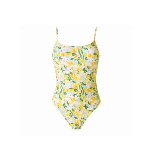 Brigitte Bardot Maillot une pièce jaune Capeline