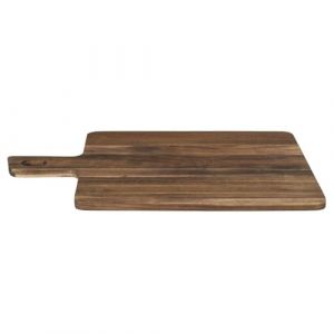 HOME DECO FACTORY, KA0329, Planche en Acacia 45 cm - Service de Table &Eacute;l&eacute;gant, Plateau et Corbeille, Design Fonctionnel, Esth&eacute;tique Chaleureuse, Entretien Facile - Marron