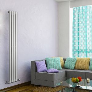 Image de Hudson Reed Radiateur design vertical Delta 178 cm x 28 cm x 5 cm