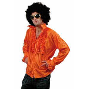 Chemise Disco Orange Homme 2